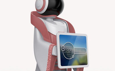 服務(wù)機器人工業(yè)設(shè)計-高鐵站詢問機器人